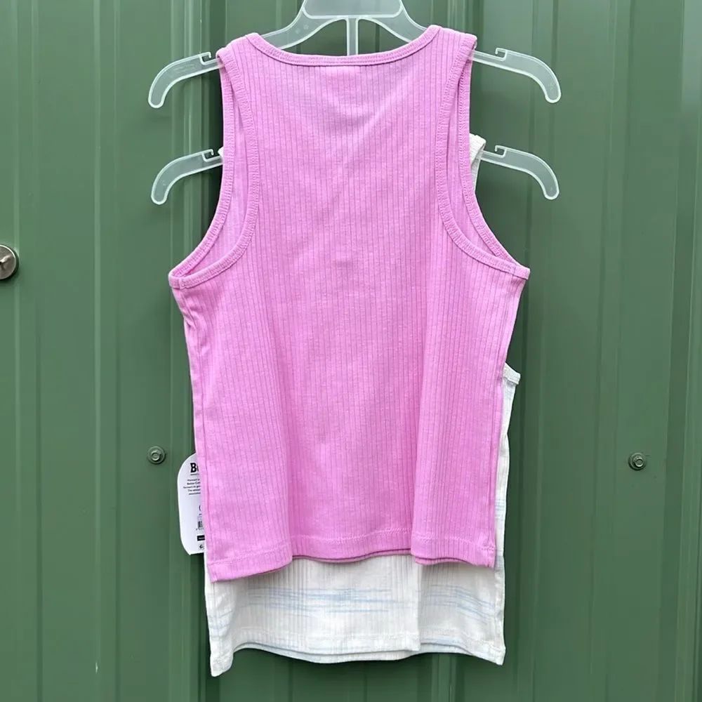 Girls T-Shirts Shorts Tank Tops & Jeans Pants 7-Piece Set Size L